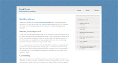 Desktop Screenshot of iszak.net